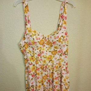 AUW  Floral Dress Size XL